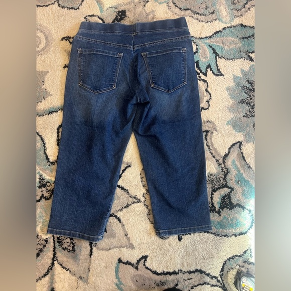Women's Totally Shaping Pull on Capri size Petite 6 - Picture 4 of 8